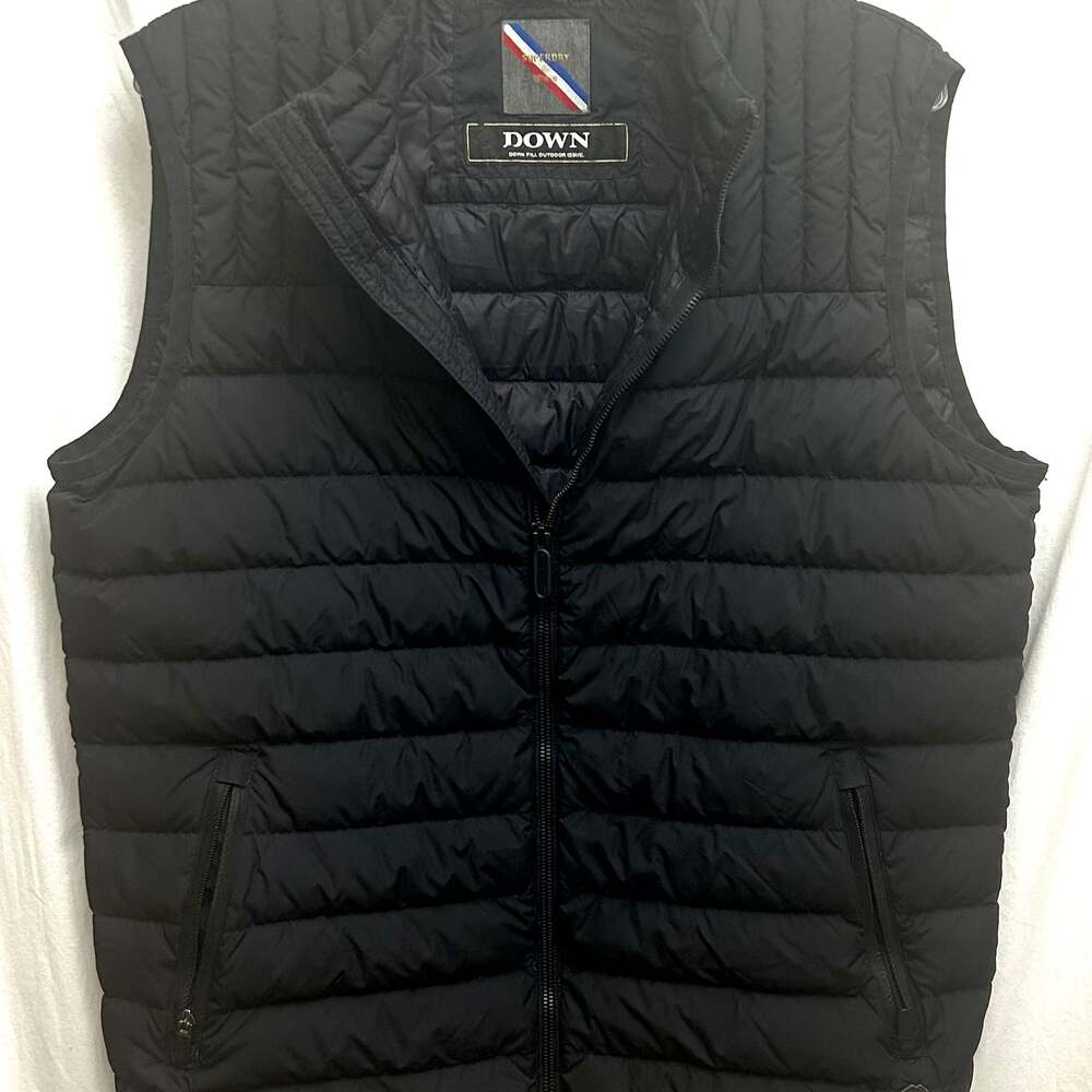 Superdry Men's Core Down Gilet Vest Black